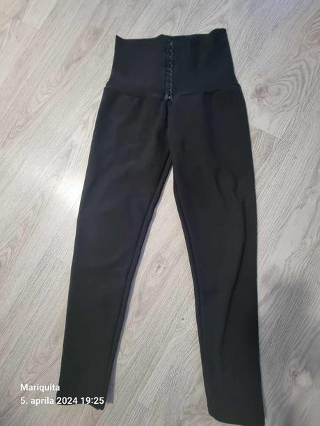 Leginove nohavice vysoky pas, m