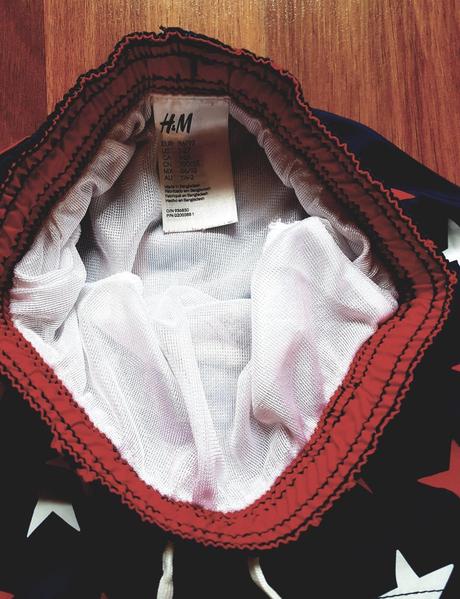 Plavky s hviezdičkami, h&m,86