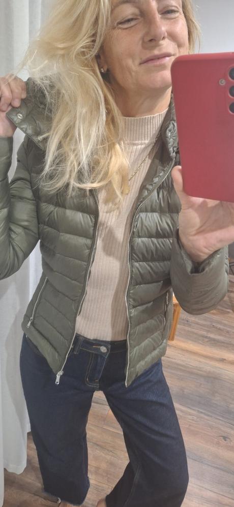 Páperová bunda zara lightdown vel 36/38, zara,s