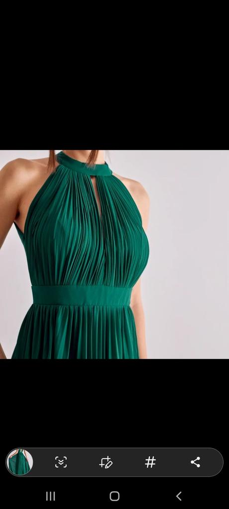 Predám šaty smaragdove l, l