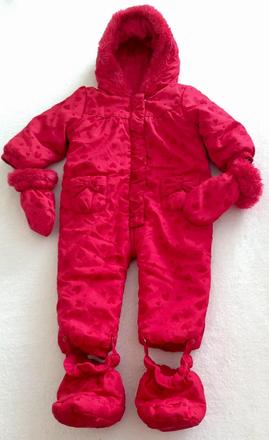 Zimná kombinéza srdiečková , 80