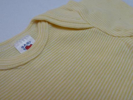 Žlté prúžkové body, c&a,56