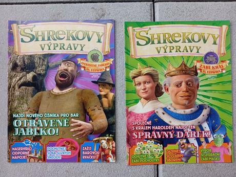 Časopisy shrek, 