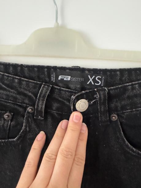 Čierne rifle, fishbone,xs