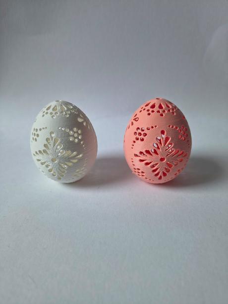 Velkonočné dekoračné 3d vajíčka, 