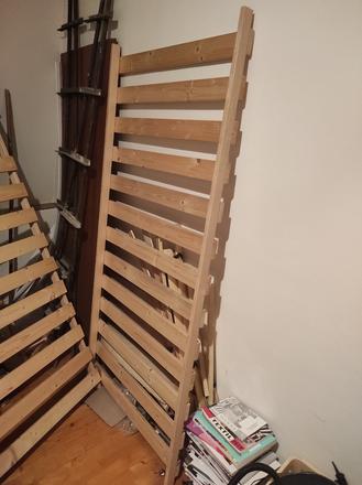 Smrekový rošt masív v ráme 90x200, šírka (cm): 90,dĺžka (cm): 200