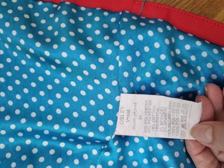 Dámske červené sako, s