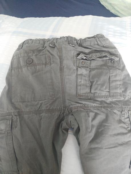 Zateplene nohavice, h&m,116