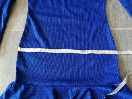 Midišaty elast. v xs - s,13-14 r.,kráľovská modrá, 158