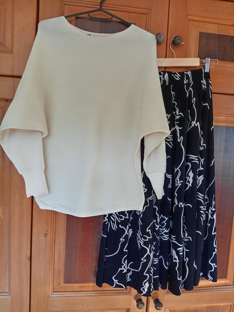 Sukňa a sveter - top, reserved,xs