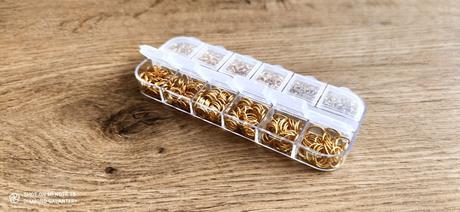 Spojovacie krúžky -zlaté - 4-10 mm, 