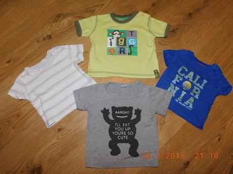 Tričko s krátkym rukávom -74, 74