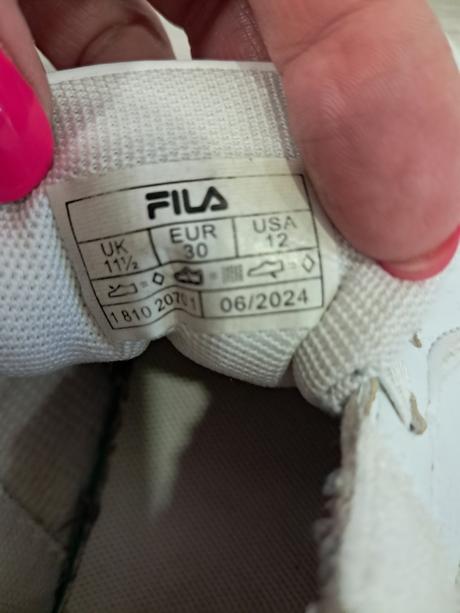 Tenisky fila č. 30, fila,30