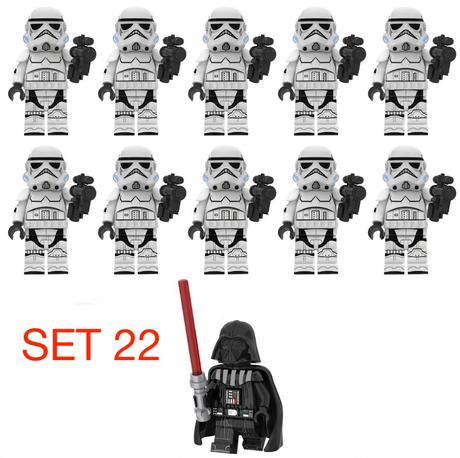Rôzne figúrky star wars 8 (8ks) typ lego - nové,