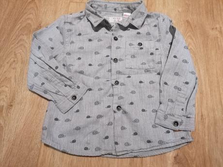 Zara šedá košeľa s ježkami, zara,92