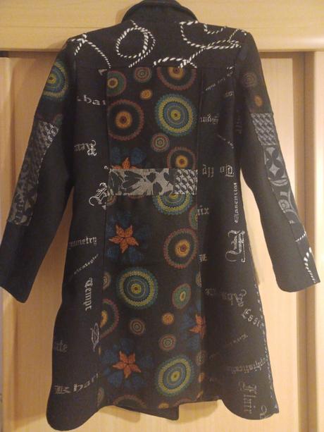 Kabát s aplikáciou, m