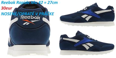 Reebok classic rapide mu tmavomodré, reebok,42