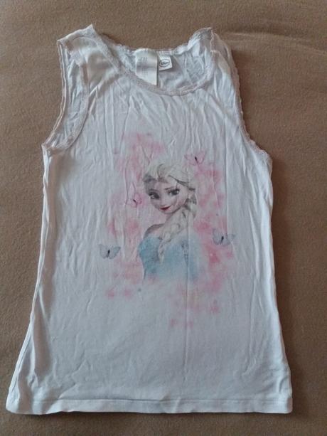 Tielko frozen 134-140, h&m,140