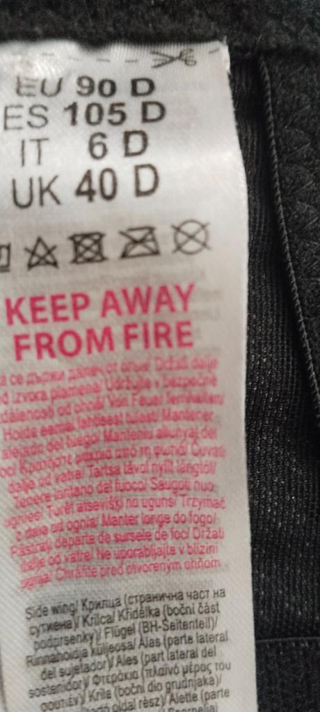 Podprsenka čierna, 92