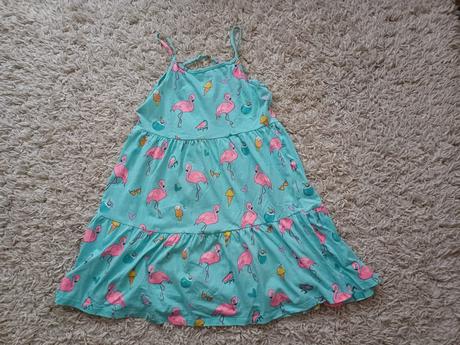 Letne saty s plameniakmi, calliope,140