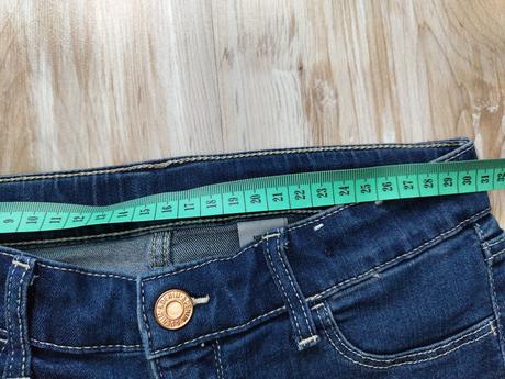 Rifľové kraťasy, zn h&m, h&m,134