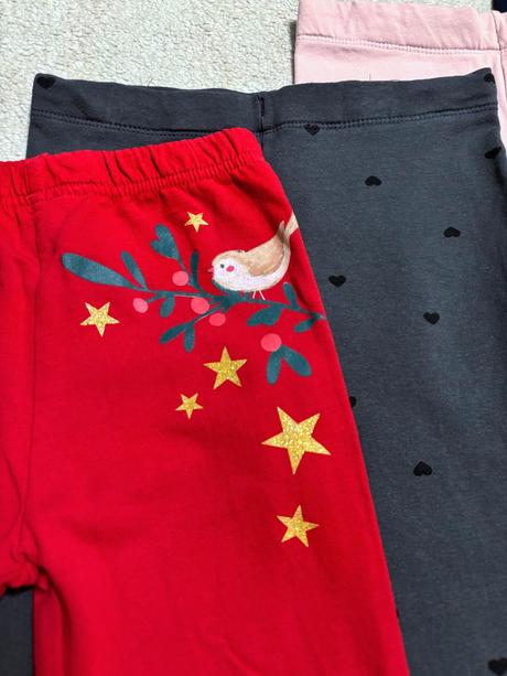 5ks zateplené legíny, h&m,134