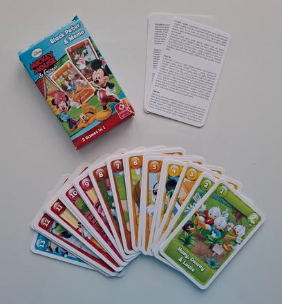 Karty - čierny peter "disney mickey mouse", 