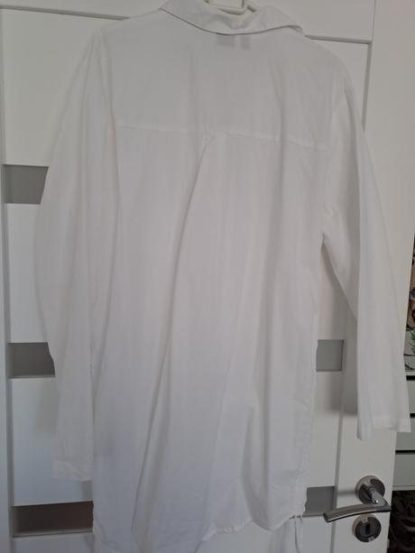 Dlhšia biela košeľa, bonprix,44