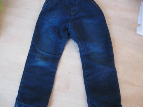 Dievčenské podteplené rifle, zn. zara, 92/98, zara,92