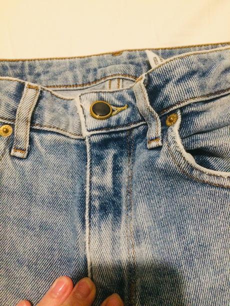 Modre rifle pull&bear slim ankle high waist, pull&bear,36