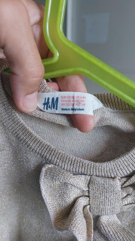 2 kusy svetrík h&m a kids, h&m,128