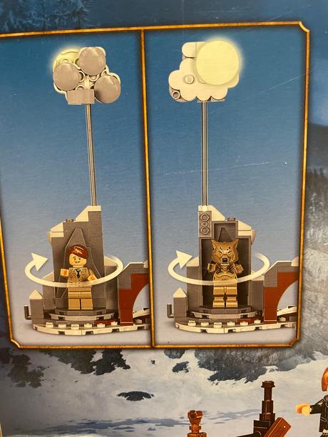 Lego harry potter 76407 - škriekajúca búda a vŕba, 