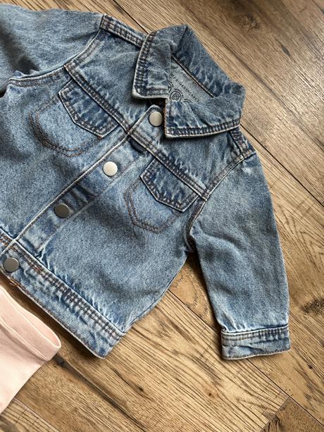 Riflova bunda a legíny, primark,74