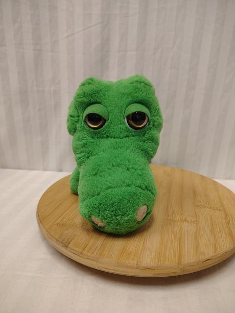 Plyšový zelený krokodíl, ocean buddies, 21 cm, 