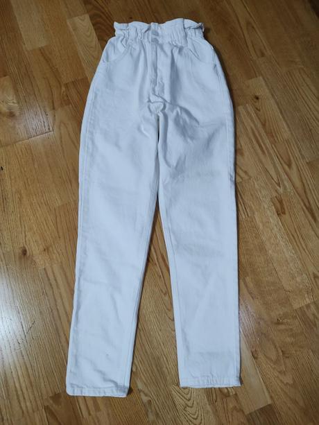 Biele nohavice xs, xs