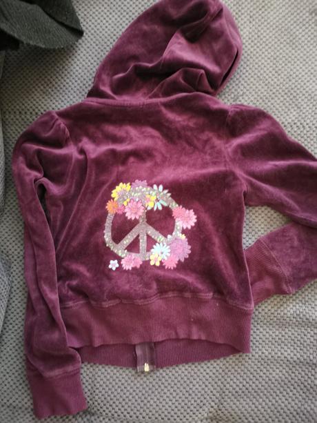 Mikina semišová cca 4 r., 122