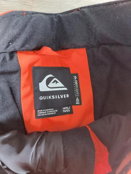 Chlapčenské lyžiarske nohavice, quiksilver,176