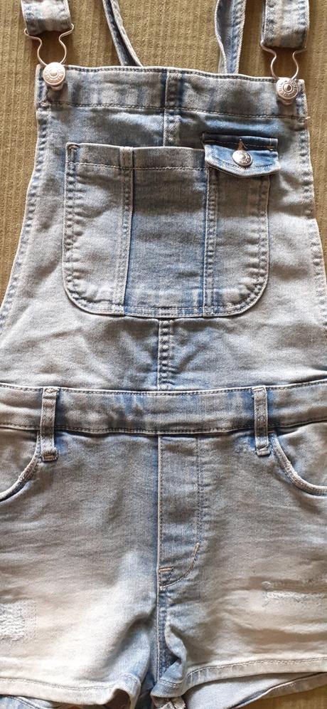 Kraťasy na traky, denim,152