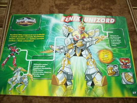 Časopis pover rangers,