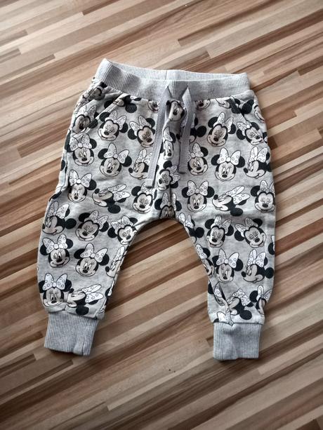 Teplaky pudlače minnie disney, next,80