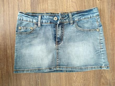 Mini sukna denim, s