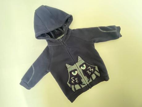 Teplá huňatá mikinka, sergent major,80