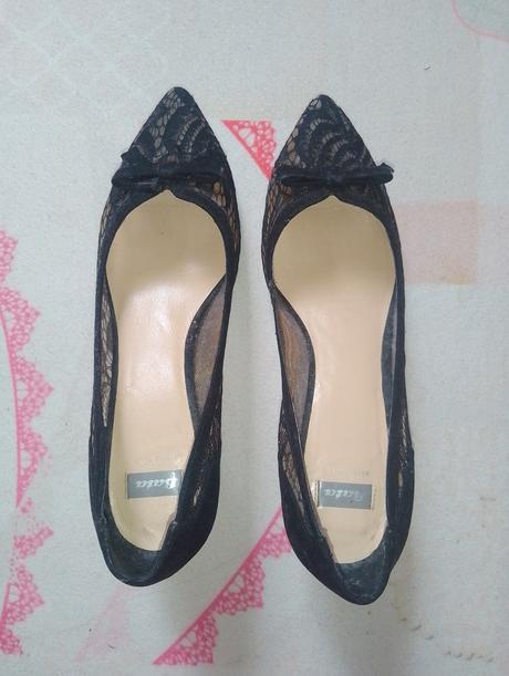 Dámske čipkované lodičky baťa, baťa,38