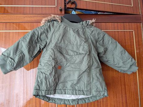 Zimná bunda značky hm veľkosť 80, h&m,80