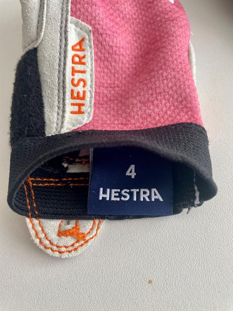 Cyklistické dievčenské rukavice hestra, 