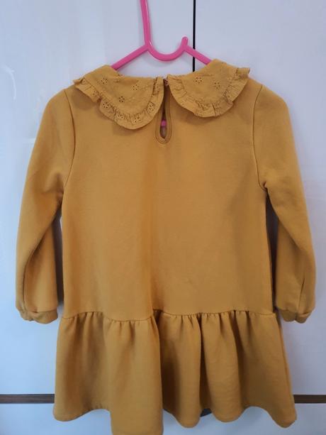 Horčicové šaty, f&f,110