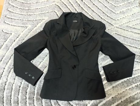 Dámske čierne sako, orsay,s