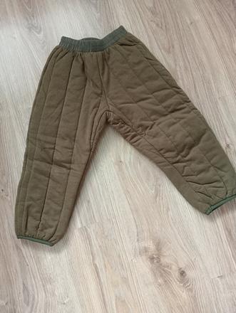 Hrubé prešívané nohavice zara, 110, zara,110