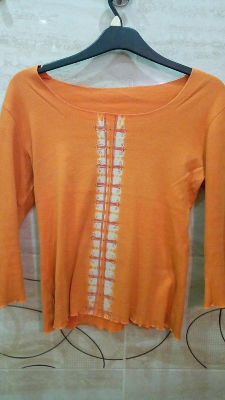 Pestrofarebné tričká s mandalami, l