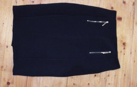 Sukna s vysokym pasom, xs